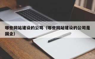 哪些网站建设的公司（哪些网站建设的公司是国企）